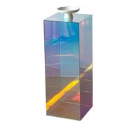 Présentoir Sur Pied En Acrylique Pour Objets De Collection, Parfums Et Sacs À Main - 30 X 30 X 120 Cm - Idéal Pour Gâteaux, Desserts Et Décoration Événementielle - Parfait Pour La Maison, Les Mariage