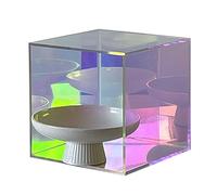 Présentoir Sur Pied, Supports En Acrylique Pour Objets De Collection, Parfums Et Sacs À Main - 30 X 30 X 120 Cm. Présentoirs Sur Pied Pour Gâteaux, Desserts Et Décoration Événementielle - Parfaits Po