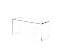 Présentoir transparent, étagères en acrylique, rehausseur rectangulaire transparent épais de 6 mm, présentoir à étages for jouets, parfums, for cupcakes, objets de collection, 20 x 10 x 10 cm ( Size :
