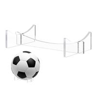 Présentoir transparent - Support acrylique 15 x 8,9 x 3,4 cm avec base stable, support de sport de collection, outil de préservation des autographes pour protéger les signés