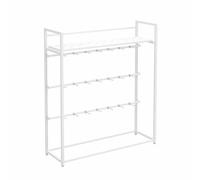 Présentoir vertical en métal pour chaussettes, pantoufles, sous-vêtements, culottes, soutien-gorge, lingerie - Organisateur vertical avec crochet pour le rangement de détail