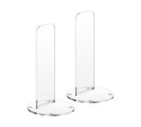 Présentoir vertical pour gants de boxe, 2 pièces en acrylique transparent, support de gants de softball/de baseball, support de boxe | pour salle de sport, maison, bureau, travail, baseball, softball