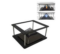 Présentoirs 3D pour projecteur, onglet PC hologramme, produit d'entreprise, interaction de dessin animé