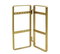 Présentoirs de boucles d'oreilles, organisateur de boucles d'oreilles de bijoux - Présentoir à bijoux en métal, support de collier pliable,Présentoir de boucles d'oreilles léger, organisateur de range