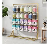 Présentoirs De Chaussettes Réglables, Cintre De Sous-Vêtements Simple Face Non Perforé Monté Au Sol, Supports De Stockage De Magasins De Vêtements Au Détail