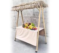 Présentoirs En Métal, Cadres De Stand De Marché Pliables, Chariots De Nourriture De Rue Mobiles, For Vendre Des Collations/bonbons/jouets(L 100cm/39.4in)