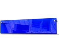 Présentoirs Étagères Catalogue Et De Référence Étagères en Acrylique Transparent Étagère Murale Flottante De 24 Pouces, Porte-revues Mural Suspendu avec Vis Outils, Blue, 31.5in/80cm