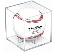 Présentoirs pour Balle de Baseball, boîtes cubiques et Transparentes en Acrylique avec Protection Contre Les UV, boîtes de Rangement spécial Sport