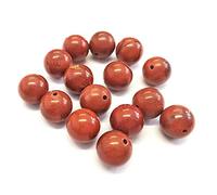 Présentoirs pour Bijoux Perles Pierre Semi précieuse Naturelle Jaspe Rouge Rouge10 mm Lot de 5 Perles
