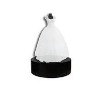 Présentoirs sur pied polyvalents, socle cylindrique cylindrique portable pour boutiques de mariage, magasins de détail, décoration intérieure - Plateforme de présentation polyvalente pour le