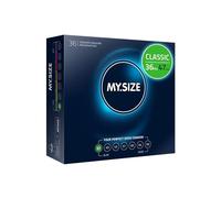 Préservatif MY.SIZE 47 mm, 36 pièces - ajustement parfait et taille adaptée à chacun