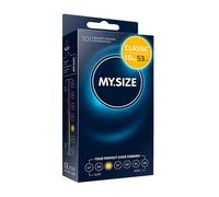 Préservatif MY.SIZE 53 mm, 10 pièces - ajustement parfait et taille adaptée à chacun