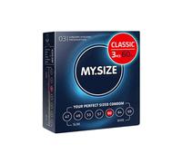 Préservatif MY.SIZE 60 mm, 3 pièces - ajustement parfait et taille adaptée à chacun