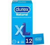 Préservatifs Durex Natural conditionnés en 12 unités