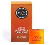 EXS | Delay Préservatifs | Latex Naturel & Préservatif Plus Sûr | Végan | Lot de 12
