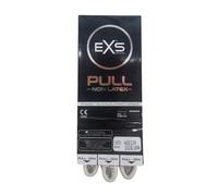 EXS | Pull Préservatifs sans latex | L'un des préservatifs de qualité les plus fins | 0,008 mm d'épaisseur | Végétalien | Lot de 3