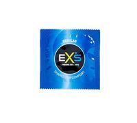 Préservatifs EXS Regular (paquet de 100) - coupe standard, latex haut de gamme avec lubrifiant non spermicide, forme évasée avec réservoir, vegan PETA, 3 ans, marquage CE, développés en Allemagne