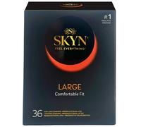 Préservatifs haut de gamme sans latex SKYN Large, plus grands et plus confort...