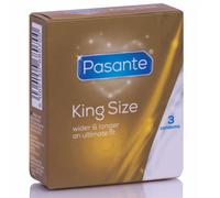Préservatifs King Size 60mm Plus Larges Longs Non Lubrifiés Vegan CE