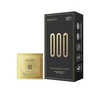 Préservatifs Latex Extra Fins avec Acide Hyaluronique - Lubrification Longue Durée, 10 Pièces - Pour Une Peau Hydratée et Sensations Renforcées