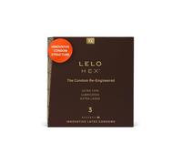 Préservatifs LELO Hex Respect Condoms - Taille XL (3 Pièces)