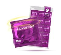 Préservatifs Loverelia "Mix" - 100 pièces (2x50 pièces)-mélange de 10 variétés différentes à essayer-grand choix-latex de caoutchouc naturel végétalien-pour plus de variété dans votre vie amoureuse