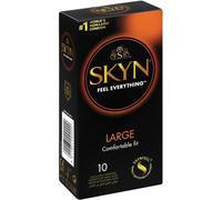 SKYN Large Préservatifs XL Sans Latex Lot de 20, 2 x 10 Paquet Plus Large