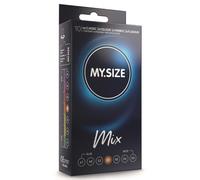 Préservatifs MY.SIZE Assortiment 57mm 4 Variantes Vegan Hypoallergénique CE