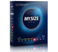 Préservatifs MY. SIZE PRO 60mm Sur Mesure VYTEX Vegan Ultra-Sensible