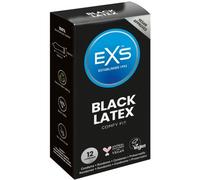Préservatifs - Préservatifs anal EXS Latex Black x 12