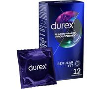 Préservatifs Retardants Durex 12 Pièces Plaisir Prolongé Transparents