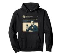 Président Abraham Lincoln Funny History Meme Sweat à Capuche