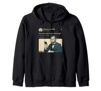Président Abraham Lincoln Funny History Meme Sweat à Capuche