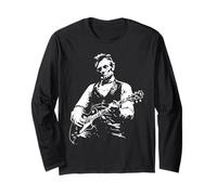 Président Abraham Lincoln Jouant de la Guitare Abe Lincoln Design Manche Longue