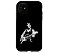 Président Abraham Lincoln Jouant de la Guitare Basse Abe Lincoln Coque pour iPhone 11