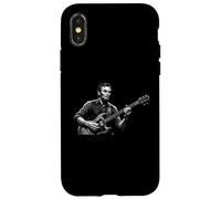 Président Abraham Lincoln Jouant de la Guitare Coque pour iPhone X/XS