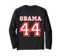 Président Barack Obama 44 44th US America Manche Longue