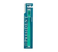 President - Brosse à dents ORTHO-IMPLANT, spécifique pour les porteurs d'installations, d'appareils et de prothèses, pour un usage quotidien