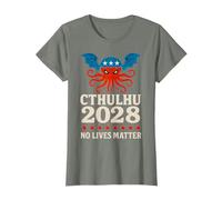 Président Cthulhu 2028 Satire politique américaine T-Shirt