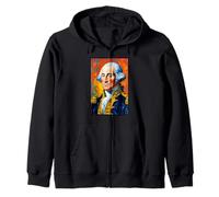 Président Post-impressionniste George Washington Sweat à Capuche