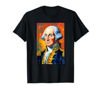 Président Post-impressionniste George Washington T-Shirt