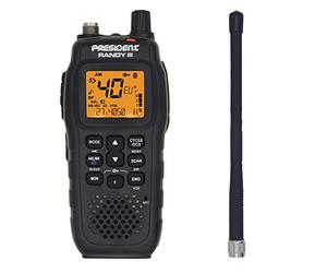 Président Randy-III Am/FM walkie CB 27 Batterie Lithium 1800 mAh