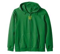 Président ukrainien Volodymyr Zelensky Ukraine Pride Trident Sweat à Capuche