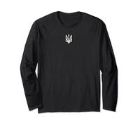 Président Volodymyr Zelensky T-shirt ukrainien Trident Zelenskyy Manche Longue