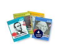 Presidents for Kids - The Mount Rushmore Presidents | 4 Activity Book Set | Children's U.S. History Book Bundle with Fun Facts, Activities & Stories | Ages 5-10 [Paperback] Presidents For Kids