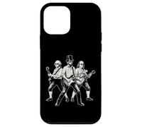 Présidents Jouant de la Guitare Funny Rock Band Juillet 4th Vintage Coque pour iPhone 12 Mini