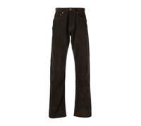 President's - Pantalon en velours côtelé à côtes diagonales Cliff P's - Homme - Jeans - Brun - Taille: W31