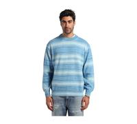 President's - Pull Col Rond à Rayures Dégradées - Homme - Pulls - Bleu - Taille: XS