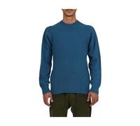 President's - Pull col rond en laine Shetland - Homme - Pulls - Bleu - Taille: XL