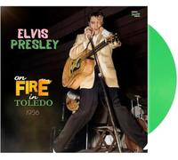 Elvis Presley – On Fire in Toledo 1956 – Vinyle vert 7" EP + CD (Plastic Head)
